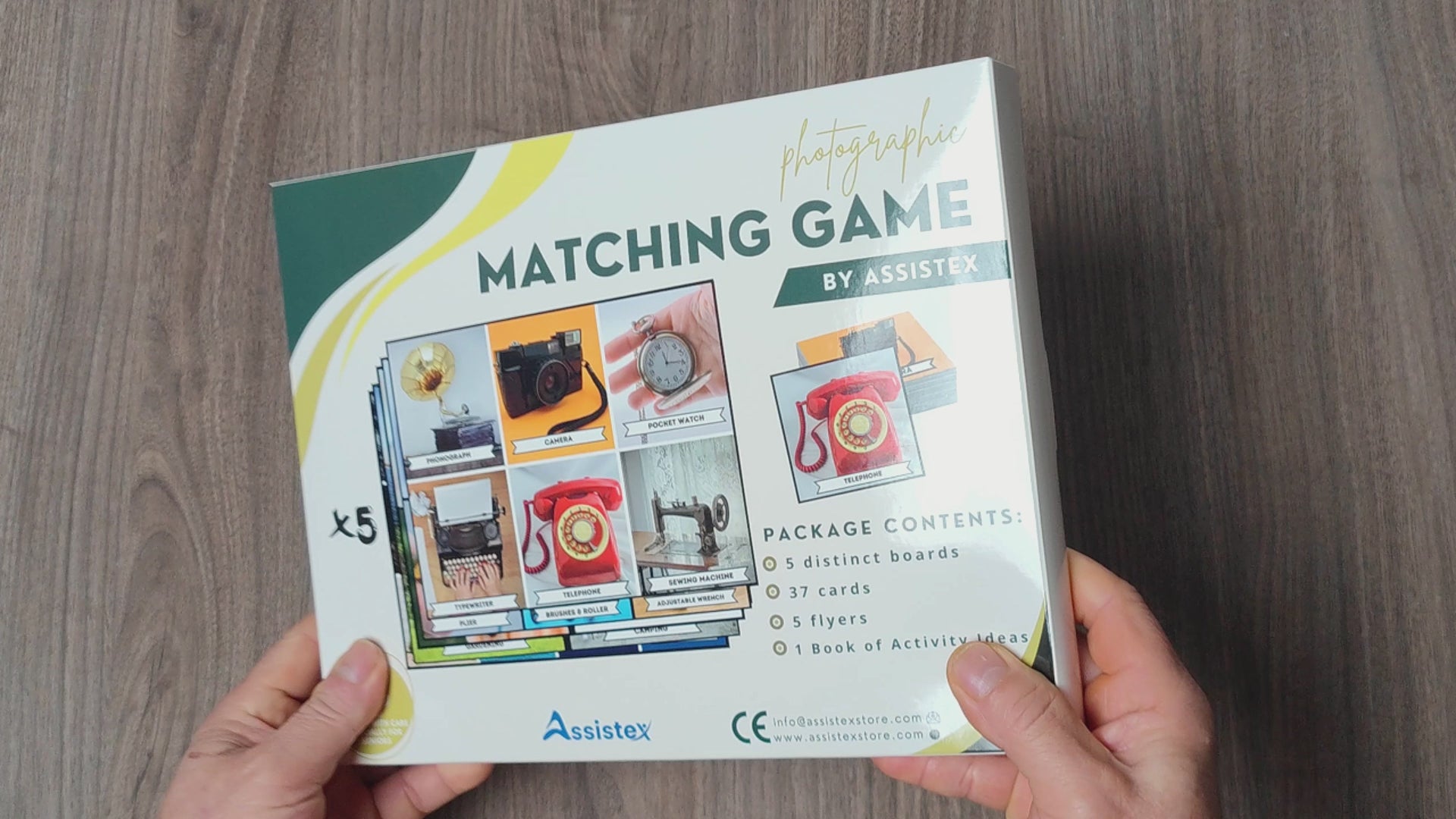 Assistex Matching Game Activity Board FOR MEN- Dementia Activities for Seniors - Memory Games for Adults with Alzheimers - Memory Loss - Matching Card Memory Games for Seniors