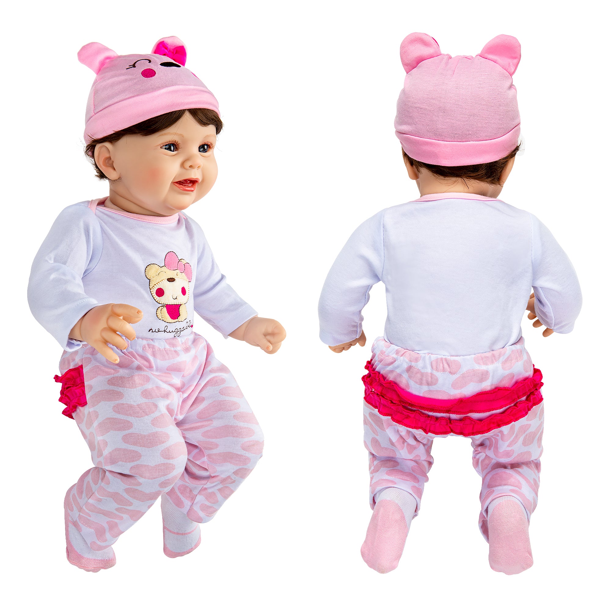 22 inch - Lifelike Reborn Baby Dolls for Seniors with Dementia -Therapy Doll - Soft Body Realistic Newborn - Alzheimer&