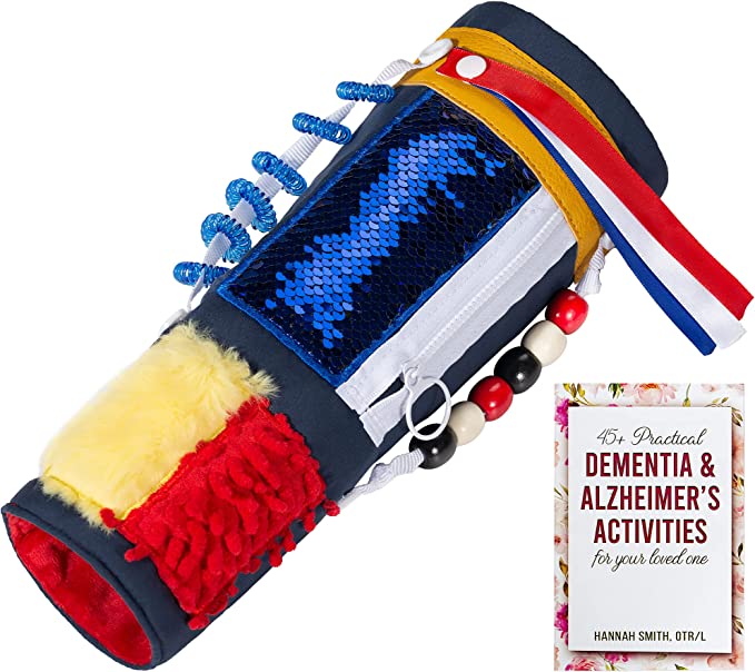 Fidget and Sensory Sleeve for Adults with Dementia & Alzheimer&