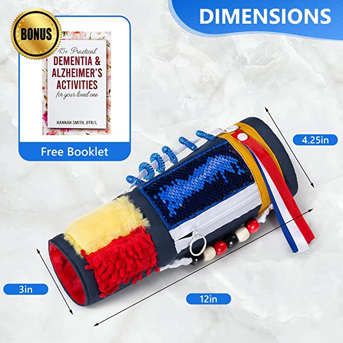 Fidget and Sensory Sleeve for Adults with Dementia & Alzheimer&
