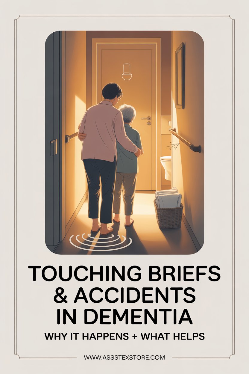 When a person with dementia touches their diaper or smears stool: why it happens (and what helps)