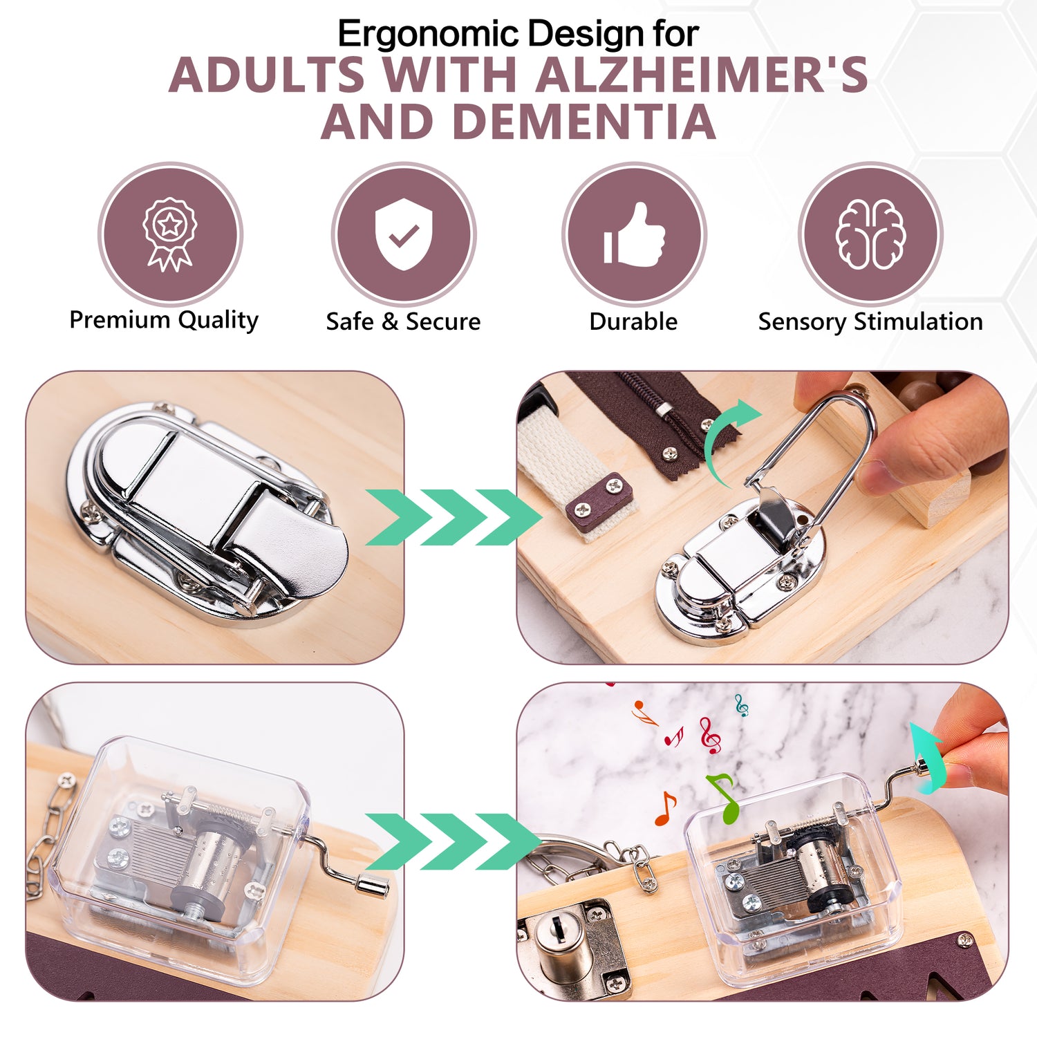 Tactile Sensory Board (Adults)