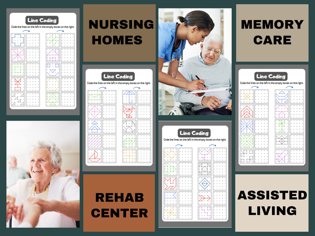 4 cognitive worksheets ,activity Seniors Large Print, Easy Worksheet, for elderly with Alzheimer’s, Dementia, Parkinson, Nursing Home game