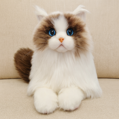 Assistex Therapy Cat Plush for Seniors with Dementia – Realistic Stuffed Animal Companion for Alzheimer’s, Memory Loss, Elderly Comfort – Soft, Calming, Lifelike Cat Toy