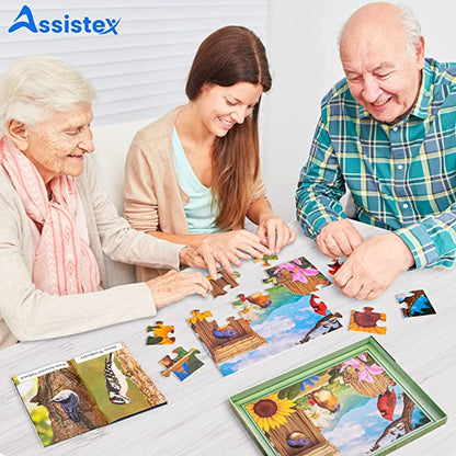 Dementia Puzzle 24 Large Pieces Jigsaw – Garden Birds