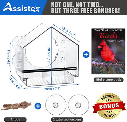 Dementia Products for Elderly – Alzheimer’s Activity – Outdoor Window Bird Feeder