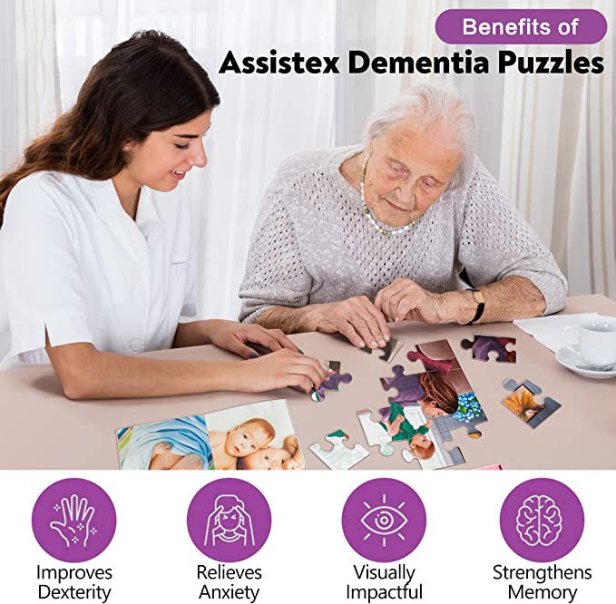 Dementia Puzzle 12 Large Pieces Jigsaw –Mother&